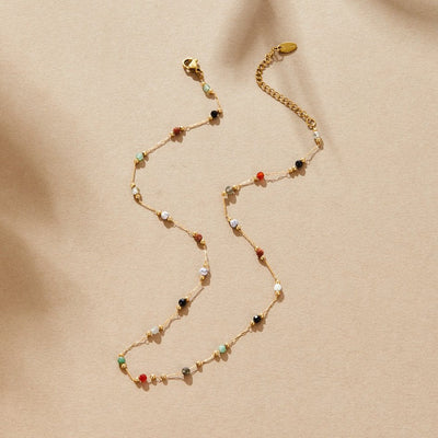 Cerys | Minimal Stone Necklace