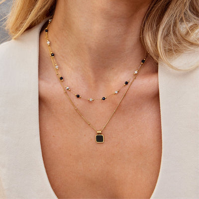 Selora | Stone Layer Necklace
