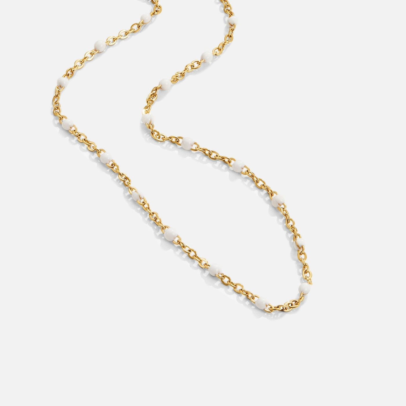 Tahlia | White Bead Necklace