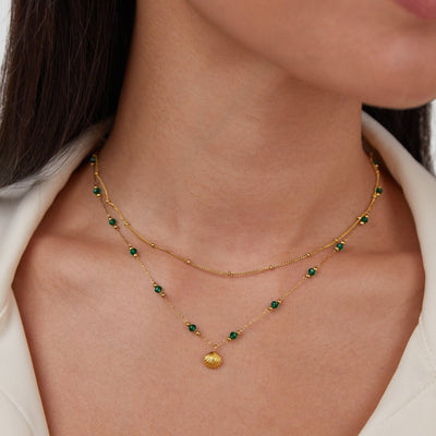 Corinne | Chic Gold Necklace