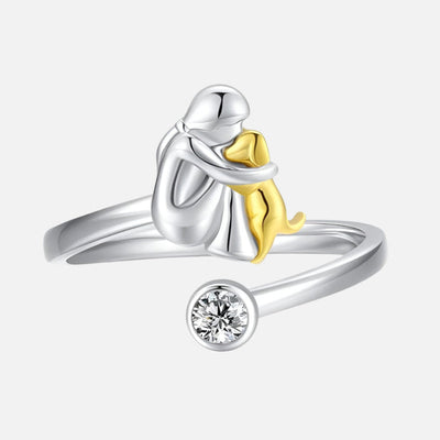 Serelle | Dog Embrace Ring