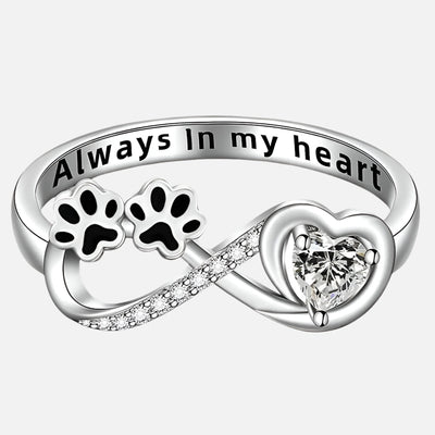 Delisse | Infinity Paw Ring