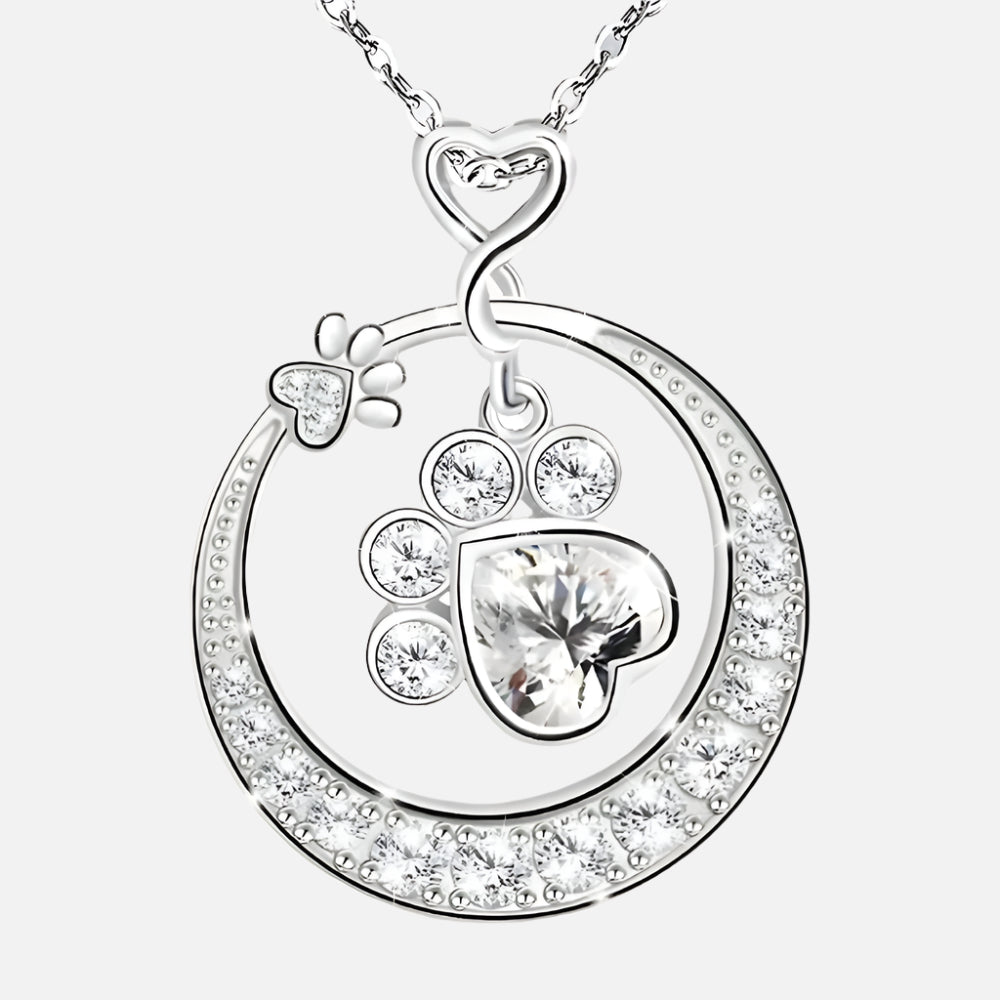 Orlissa | Heart Paw Necklace