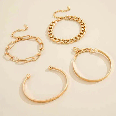 Cosima | Mercer Bracelet Set - Gold