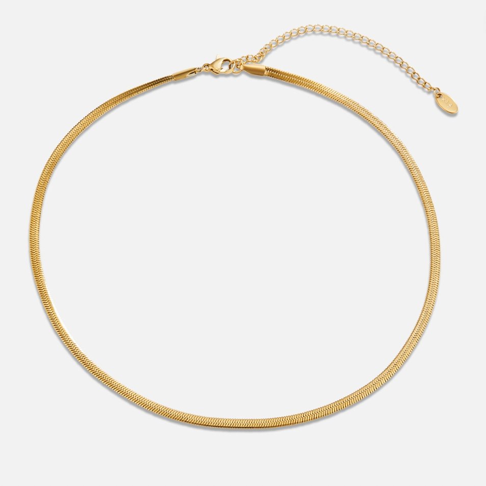 Carmine | Snake Chain Necklace