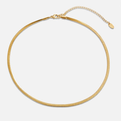 Carmine | Snake Chain Necklace