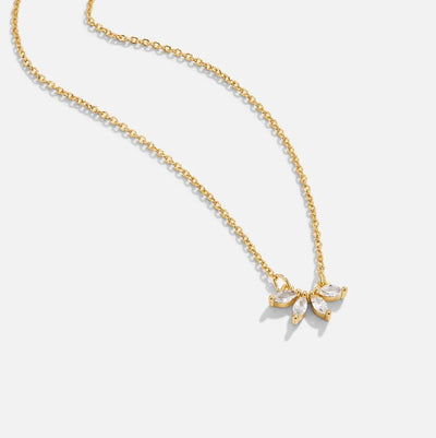 Ysola | Crystal Leaf Necklace