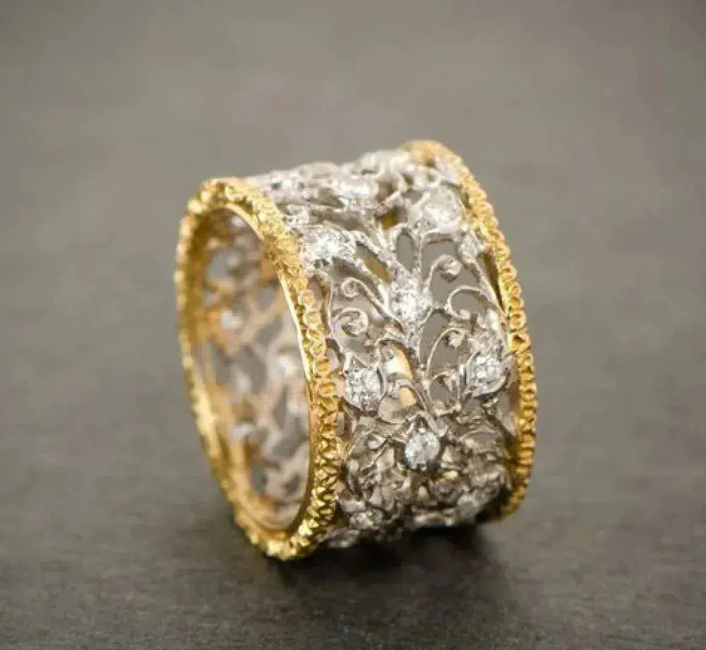Ivyra | Zirconia Ivy Vintage Ring