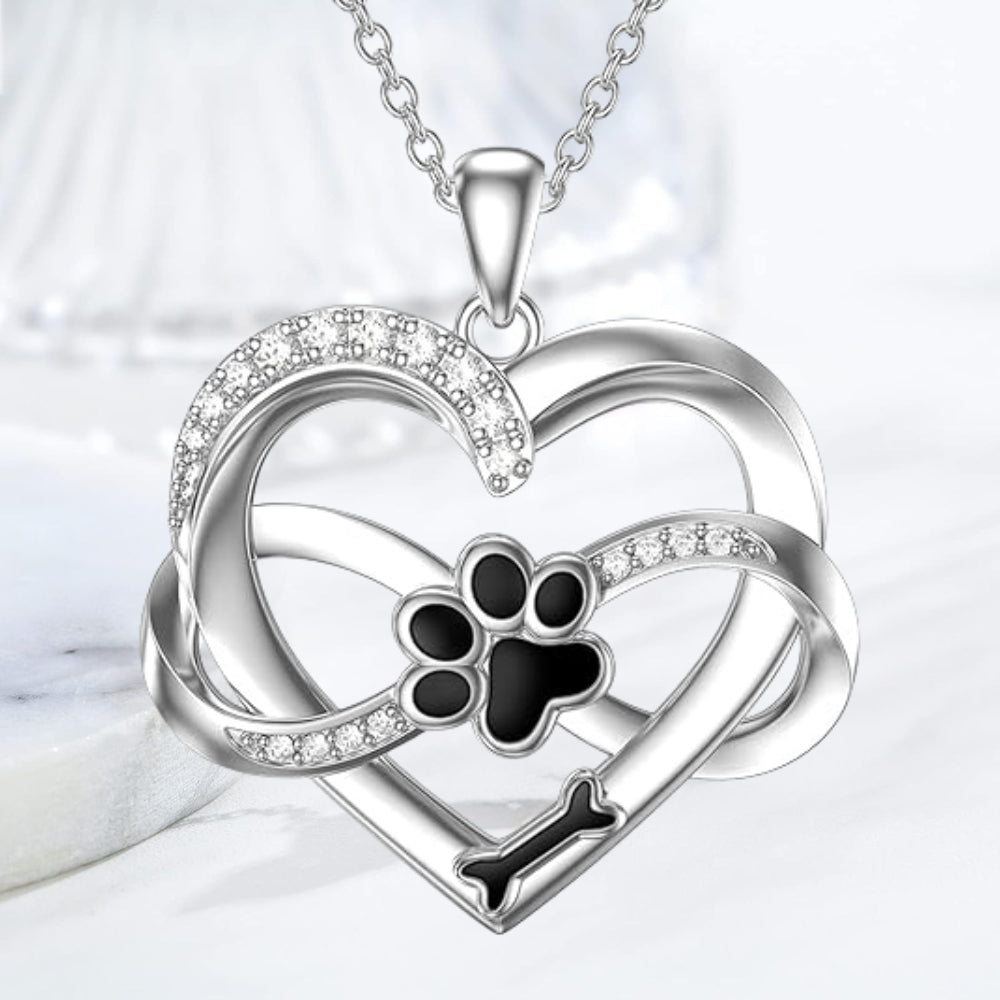 Sylvara | Infinity Paw Necklace