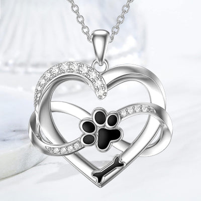 Sylvara | Infinity Paw Necklace