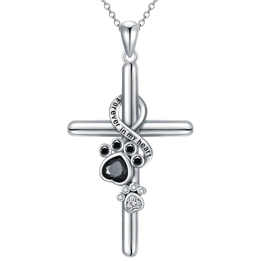Nivara | Cross Paw Necklace