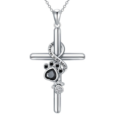 Nivara | Cross Paw Necklace
